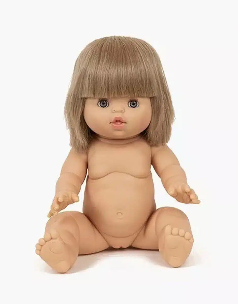 Minikane Baby Doll With Sleeping Eyes (13") - Yzé (Clothing Sold Separately)