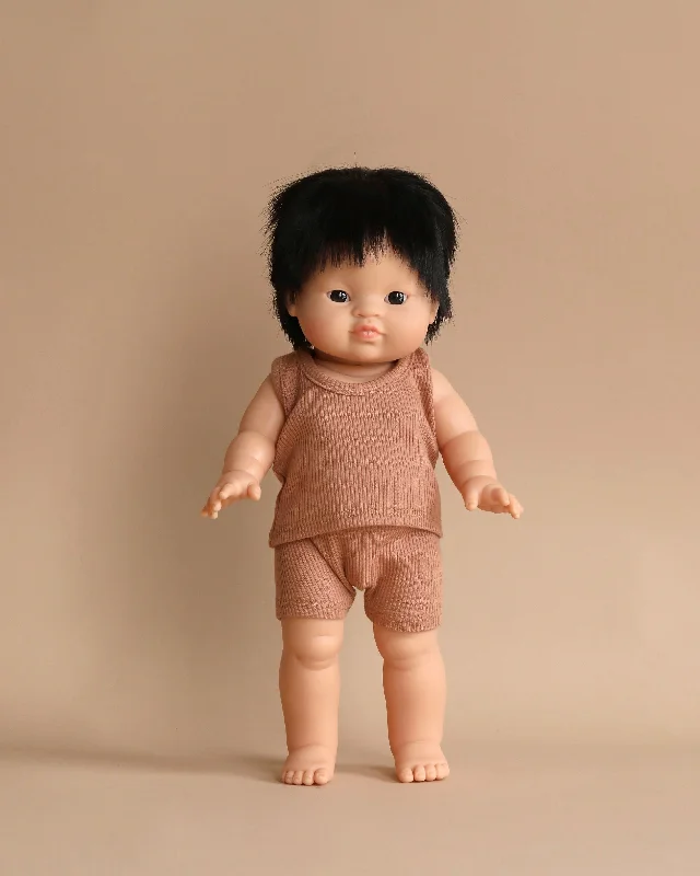 Minikane Clothed Standing Doll (14") - Jade-Léo