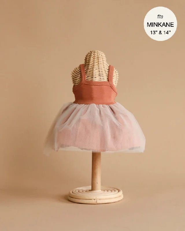 Minikane Doll Clothing | Rosella Tutu in Brown Sugar