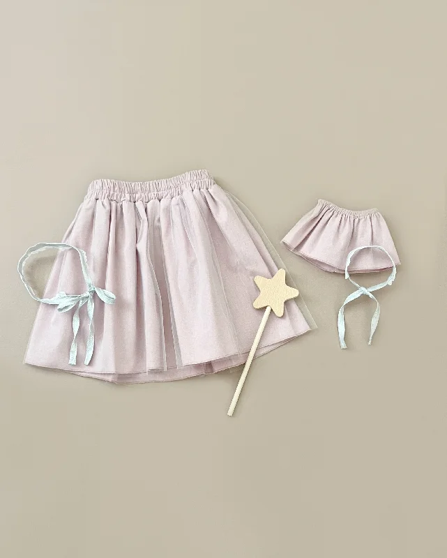 Minikane | Little Fairy Costume In Petal Pink For Child and Doll