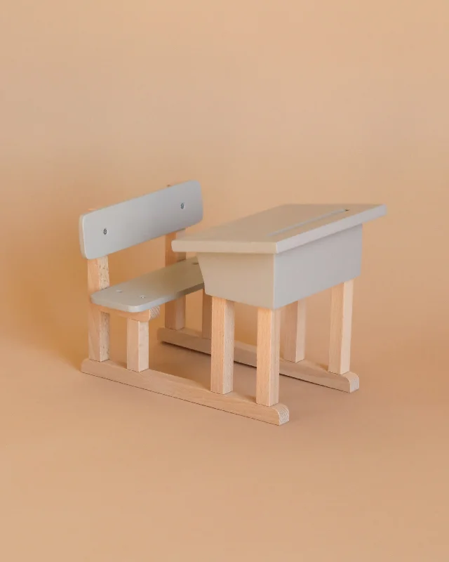 Minikane Doll School Desk - Grey