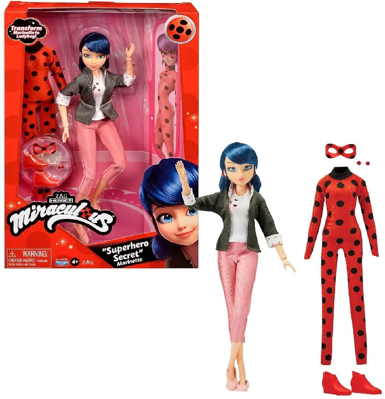 Miraculous Fashion Dolls Transform Pack