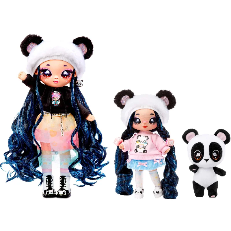 Na! Na! Na! Surprise Family Soft Panda Family Doll Set