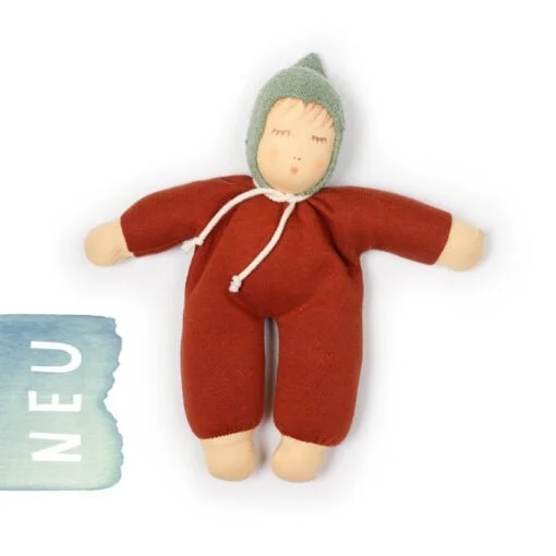 Nanchen Organic Cotton Waldorf Doll "Walnut Baby"