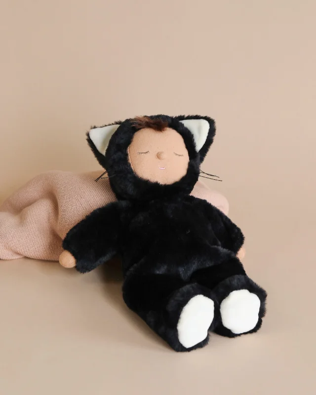 Olli Ella Cozy Dinkum Doll - Black Cat Nox