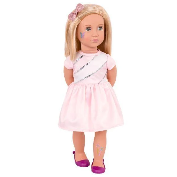 Our Generation Rosalyn Deco Doll with Glitter Tattoos 46 cm