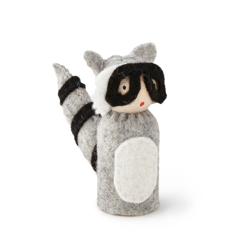 Raccoon Peg Doll