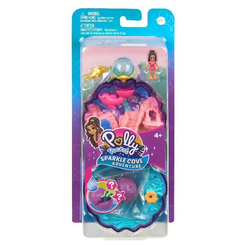 Polly Pocket Sparkle Cove Adventure Compact - Purple