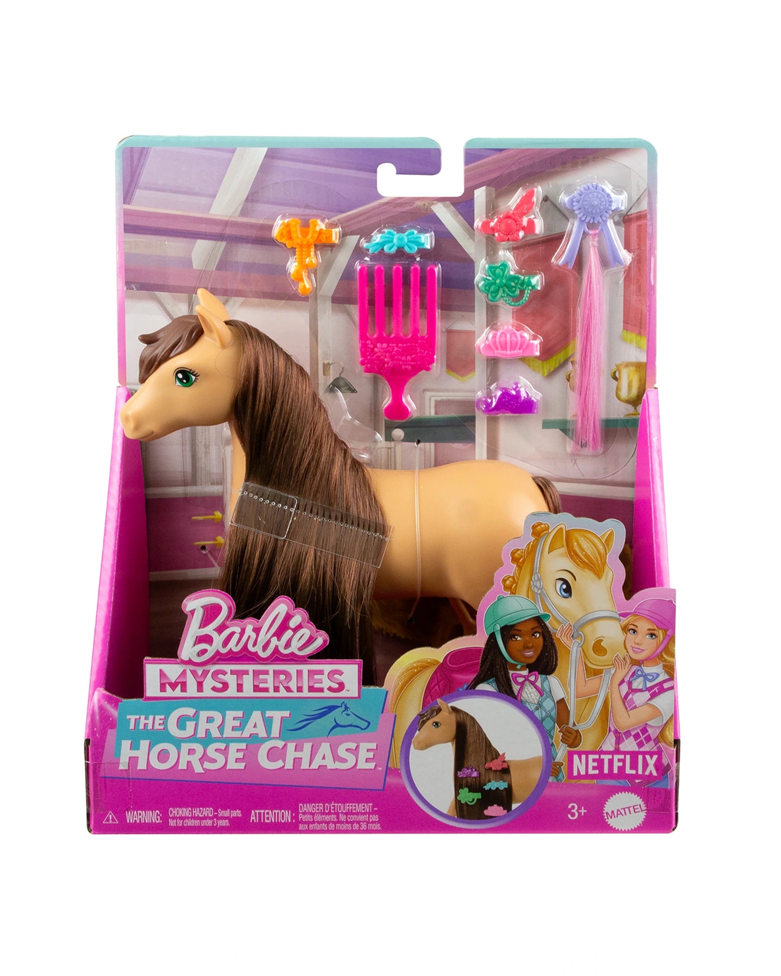 Barbie Pony And Piece Count - Assorted