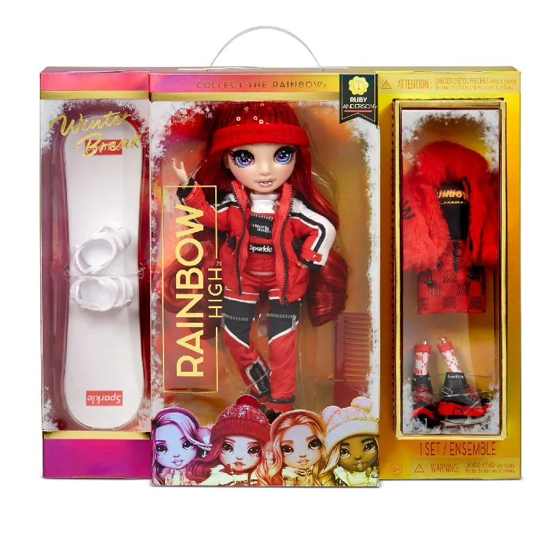 Rainbow High Winter Break Fashion Doll Ruby Anderson