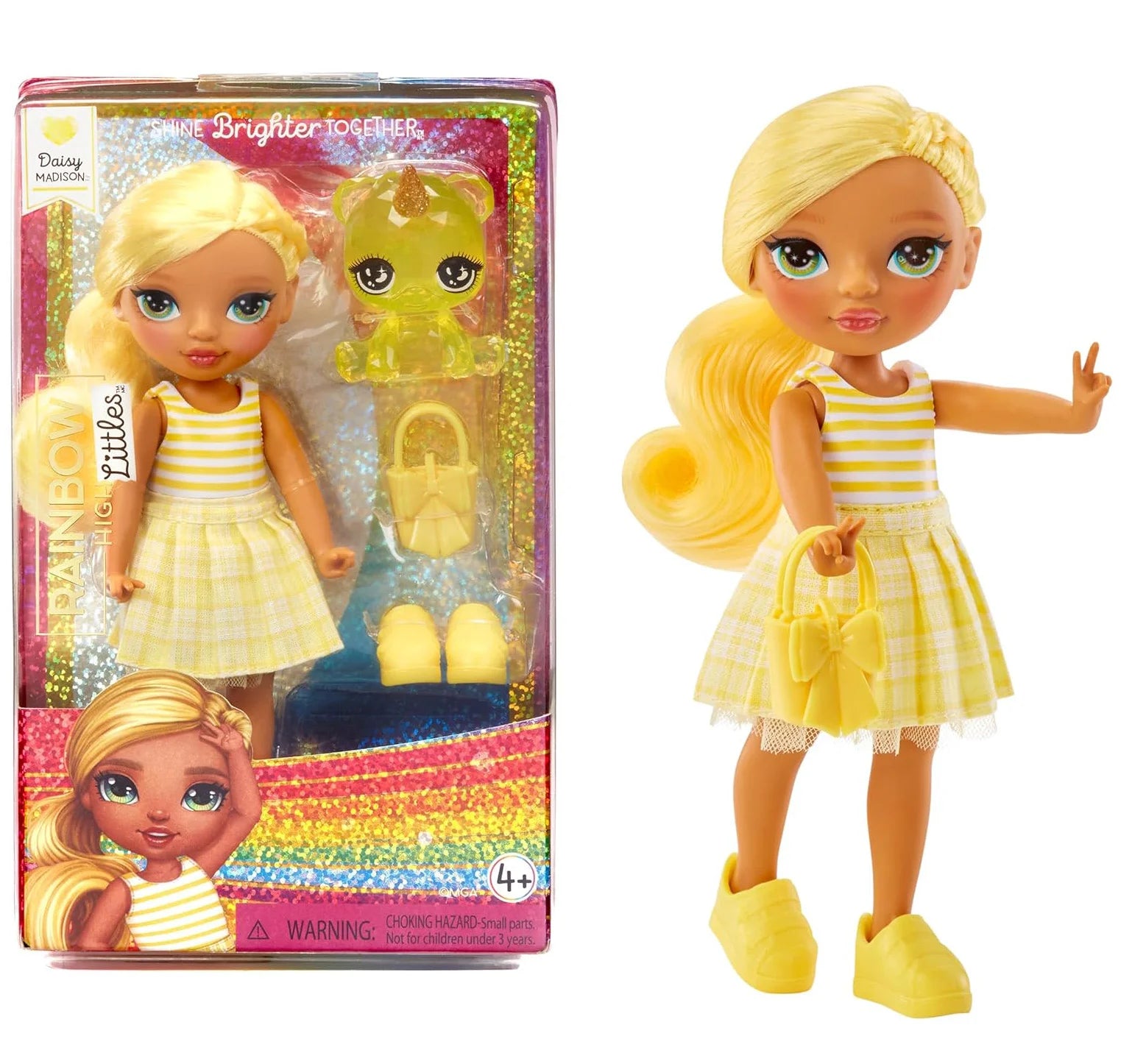 Rainbow High Littles - Daisy Madison - Yellow Doll 15cm