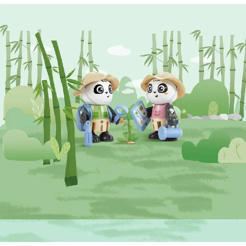 Sam & Pam Panda Friends Set