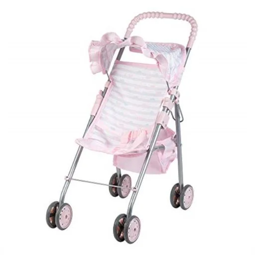 Soft Pink Umbrella Doll Stroller 21970