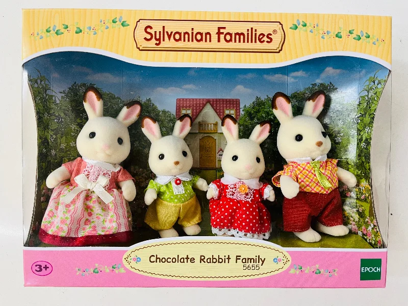 Sylvanian Families Chocolate Rabbit Family