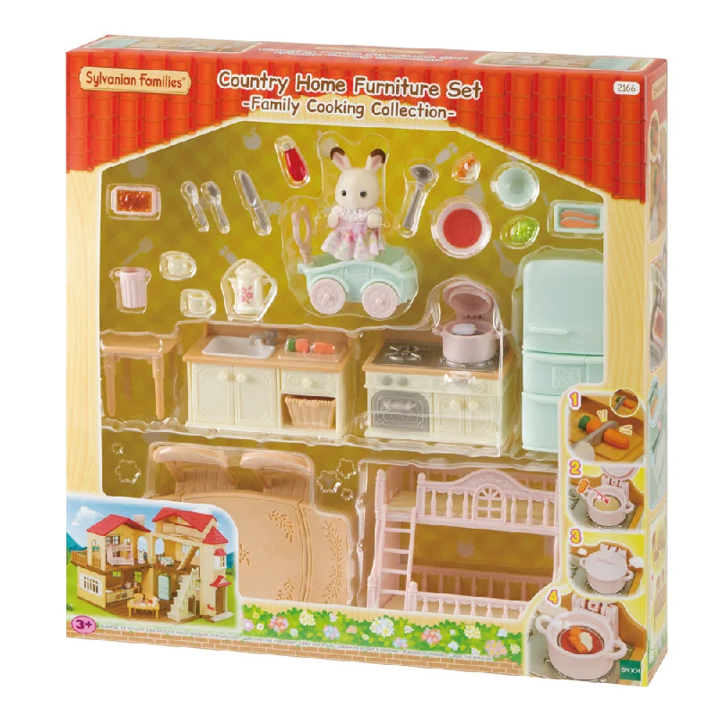 Sylvanian Families  Country Home Furniture Set