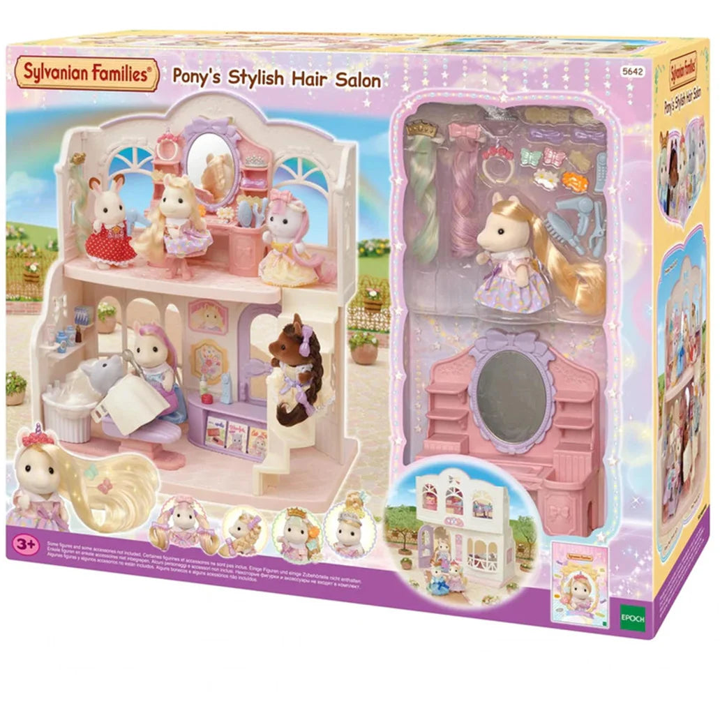 Sylvanian families Pony's Stylish Hair Salon