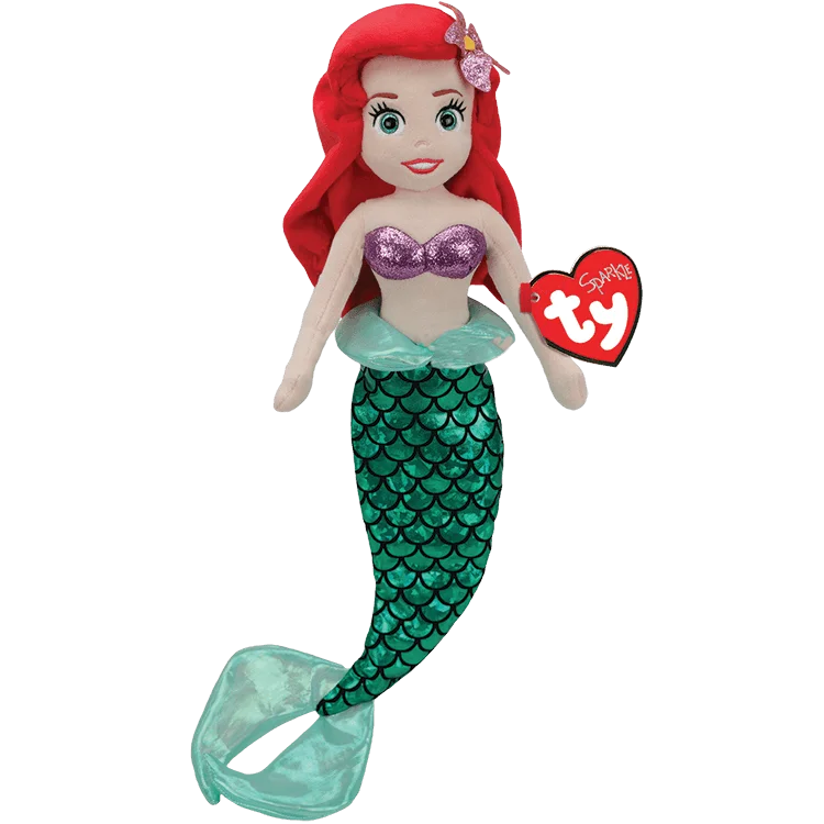 Ty Disney Princess Ariel 15cm Soft Doll