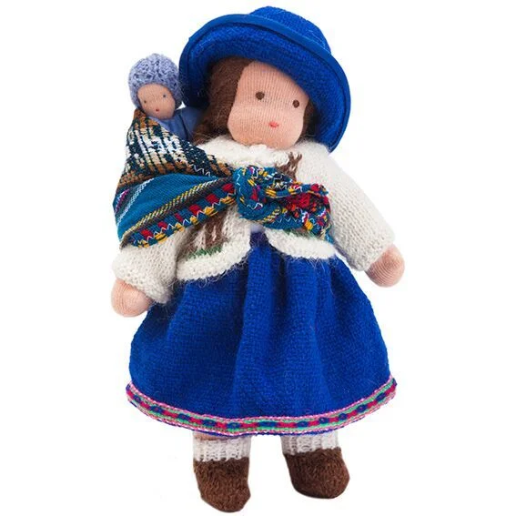 9" Waldorf Doll with Baby · Fair