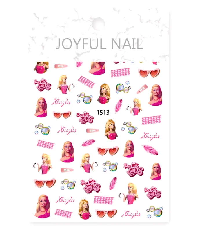 Nail Art Sticker Barbie