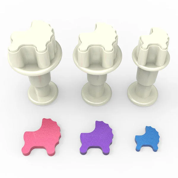 Tiny Fondant Plunger Cutter Baby Stroller